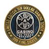 Image 1 : .999 Silver Slots A Fun Casino Las Vegas, NV $10 Limited Edition Casino Gaming Token