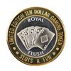 Image 2 : .999 Silver Slots A Fun Casino Las Vegas, NV $10 Limited Edition Casino Gaming Token
