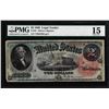 Image 1 : 1869 $2 Rainbow Legal Tender Note Fr.42 PMG Choice Fine 15