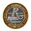 Image 2 : .999 Silver Riviera Hotel & Casino Las Vegas $10 Casino Limited Edition Gaming Token