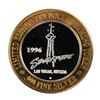 Image 2 : .999 Silver Stratosphere Las Vegas, Nevada $10 Casino Limited Edition Gaming Token