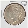 Image 1 : 1934-D $1 Peace Silver Dollar Coin