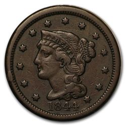 1844 Large Cent VF