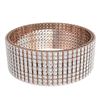 Image 3 : 43 ctw VS/SI Diamond Unisex 8 Inches Bracelet 18K Rose Gold