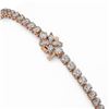 Image 3 : 7 ctw Diamond Designer Bracelet 18K Rose Gold