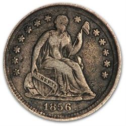 1856 Liberty Seated Half Dime VF