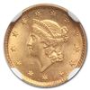 Image 2 : 1851 $1 Indian Head Gold MS-65 NGC