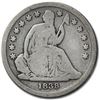 Image 1 : 1838 Liberty Seated Dime Large Stars VG