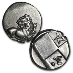 Thrace Chersonesus Silver Hemidrachm Lion (400-350 BC) VG-XF