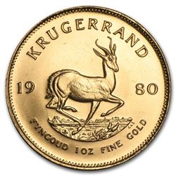 1980 South Africa 1 oz Gold Krugerrand
