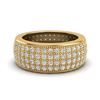 Image 1 : 2.50 ctw Micro Pave VS/SI Diamond ERERNITY Band 18k Yellow Gold