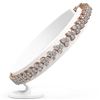 Image 2 : 9 ctw Diamond Designer Bracelet 18K Rose Gold