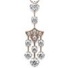 Image 1 : 2.75 ctw Diamond Designer Necklace 18K Rose Gold