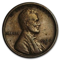 1922-D Lincoln Cent XF