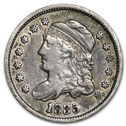 1835 Capped Bust Half Dime Small Date/Small 5¢ Fine