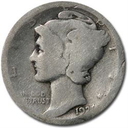 1921-D Mercury Dime Fair