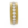 Image 2 : 3.08 ctw Diamond Men's Ring 18K Yellow Gold