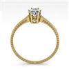 Image 3 : 1.0 ctw VS/SI Oval Cut Diamond Engagment Ring 18k Yellow Gold
