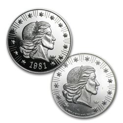 1 oz Silver Round - World Wide Mint (Liberty)