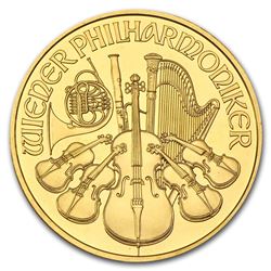 2005 Austria 1 oz Gold Philharmonic BU