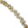 Image 3 : 8 ctw Diamond Designer Bracelet 18K Yellow Gold