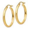 Image 2 : 14k 25 mm Polished Hoop Earring
