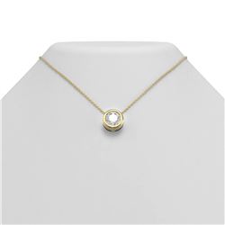 2 ctw Diamond Necklace 18K Yellow Gold