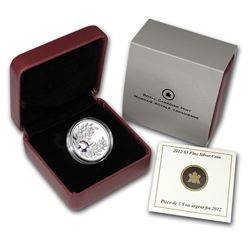2012 Canada 1/4 oz Silver $3 Birthstone Coin June Alexandrite