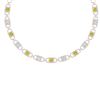 Image 1 : 20 ctw SI/I Fancy Yellow Diamond Necklace 18K Rose Gold