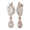 Image 2 : 5.8 ctw Diamond Earrings 18K Rose Gold