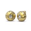 Image 2 : 1.04 ctw Pear Diamond Earrings 18K Yellow Gold