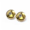 Image 3 : 1.04 ctw Pear Diamond Earrings 18K Yellow Gold