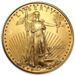 2000 1/2 oz Gold American Eagle BU