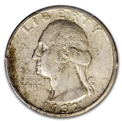 1932-S Washington Quarter AU