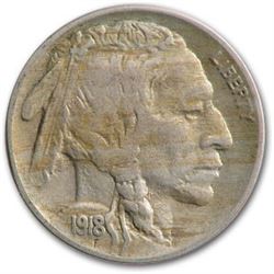 1918 Buffalo Nickel XF