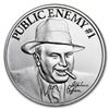 Image 1 : 2 oz Silver High Relief Round - "Public Enemy #1" Alphonse Capone