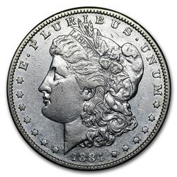 1884-S Morgan Dollar VG/VF