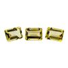 Image 1 : 22.78 ctw.Natural Emerald Cut Citrine Quartz Parcel of Three