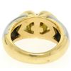 Image 5 : Bulgari 18kt Yellow and White Gold Dual Open Heart Ring