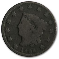 1828 Large Cent Small Date Good