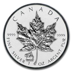 2012 Canada 1 oz Silver Maple Leaf Titanic Privy