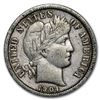 Image 1 : 1904 Barber Dime XF