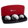 Image 1 : 2018 Australia 3-Coin Silver Lunar Dog Proof Set