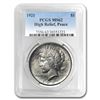 Image 1 : 1921 Peace Dollar MS-62 PCGS