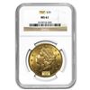 Image 1 : $20 Liberty Gold Double Eagle MS-61 NGC (Random)