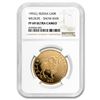 Image 1 : 1992 Russia Gold 50 Roubles Snow Ram PF-69 NGC