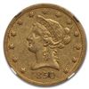 Image 2 : 1850 $10 Liberty Gold Eagle AU-53 NGC (Large Date)