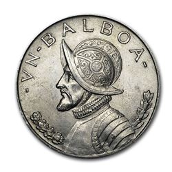 Panama Silver Balboa Cull (ASW .7734)