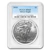 Image 1 : 2018 Silver American Eagle MS-69 PCGS