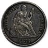 Image 1 : 1875 Liberty Seated Dime XF
